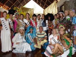 Participants of the international contest ”Miss Intercontinental 2007”