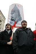 Митинг против празднования 65-й годовщины УПА