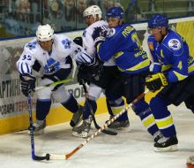 Hockey. HC Sokol (Kiev, Ukraine) - HC Khimik (Voskresensk, Russia)