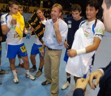 Handball. ZTR (Ukraine) is ”Hamburg” (Germany)