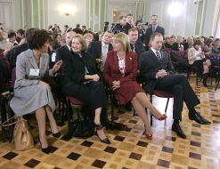 Yekaterina Yushchenko and Arseny Yatsenyuk