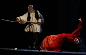 Bogdan Stupka and Polina Lazova