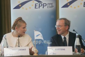 Yuliya Timoshenko and Wilfried Martens