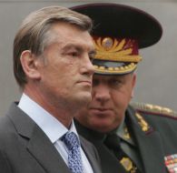 Viktor Yushchenko and Alexandr Kikhtenko