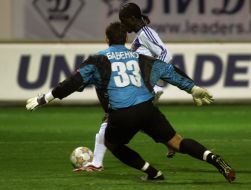 Dmitry Babenko and Ismael Bangura