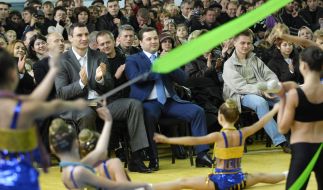 Aleksandr Glus and Vitaliy Klichko