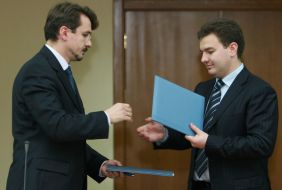 Vitaliy Demyanyuk and Viktor Bondar