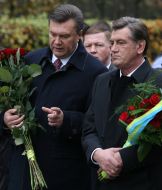 Viktor Yushchenko and Viktor Yanukovich