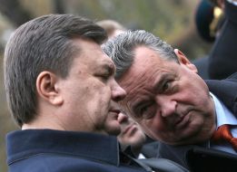 Ivan Plyusch and Viktor Yanukovich