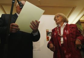 Ада Роговцева та Віктор Черномирдін