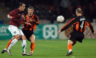 Igor Duljaj, Vladimir Yezersky and Anderson Ribeyro