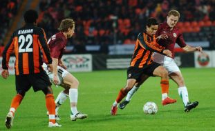 Soccer. FC ”Shakhter” vs. FC ”Kharkov”