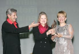 Andrey Khalpakhchi, Anna Chmil and Viktor Yushchenko