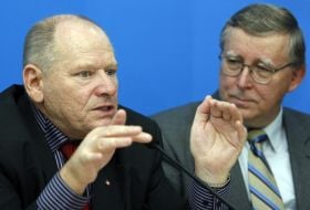 Nikolay Zhulinsky and Oleg Kandiba