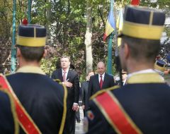 Траян Басеску и Виктор Ющенко