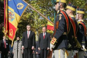 Траян Басеску и Виктор Ющенко