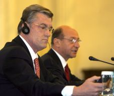 Траян Басеску и Виктор Ющенко