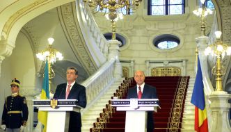 Траян Басеску и Виктор Ющенко