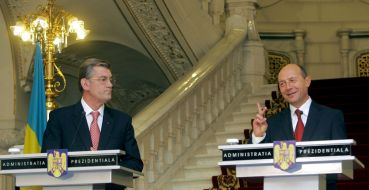 Траян Басеску и Виктор Ющенко