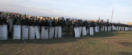 Confrontation in Simferopol