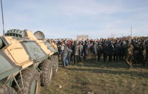Столкновения в Симферополе