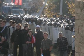 Столкновения в Симферополе