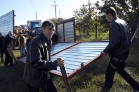 Столкновения в Симферополе