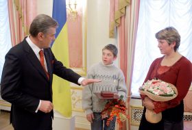 Виктор Ющенко и Анатолий Слободенюк