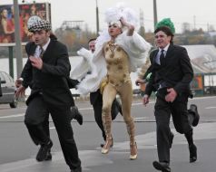 Съемка фильма ”Ось ординат”