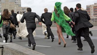 Съемка фильма ”Ось ординат”