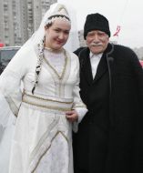 Армен Джигарханян и Оксана Костырко