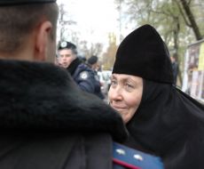 Шествие Украинского православного братства святого апостола Андрея Первозваного