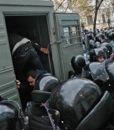 Шествие Украинского православного братства святого апостола Андрея Первозваного
