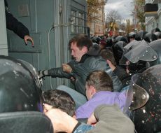Шествие Украинского православного братства святого апостола Андрея Первозваного