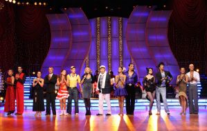 Participants of dancing show