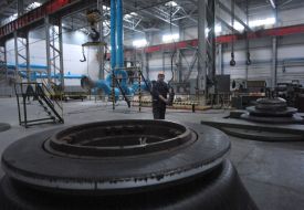 Workshop of tires production  plant