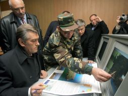 Viktor Yushchenko and Ivan Plachkov