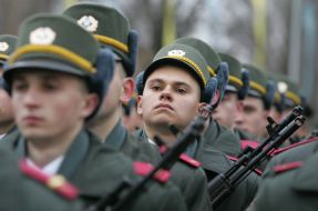 Присяга орденоносного полка Президента Украины