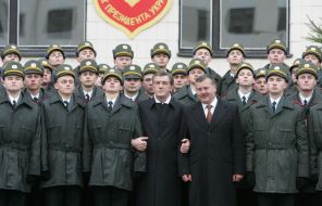 Присяга орденоносного полка Президента Украины