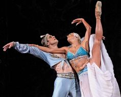 Anastassia Volochkova and Mark Peretokin