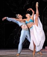 Anastassia Volochkova and Mark Peretokin