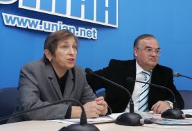 Irina Bekeshkina and Aleksandr Vishnyak