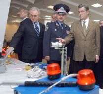 Viktor Yuschenko and Mikhail Kornienko