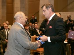 Viktor Yushchenko and Leonid Berenshteyn