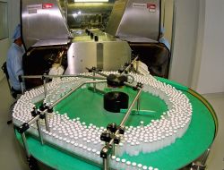 Phials with just bottled insulin