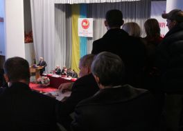 Third stage of XIII convention of Socialistic party of Ukraine