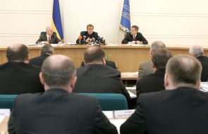 Victor Yuschenko and Valentin Nalivaychenko