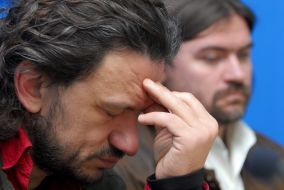 Владислав Троицкий и Олесь Санин