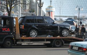 Дорожно-транспортное происшествие на Крещатике