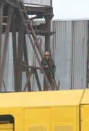 Miner at Zasyadko coal mine